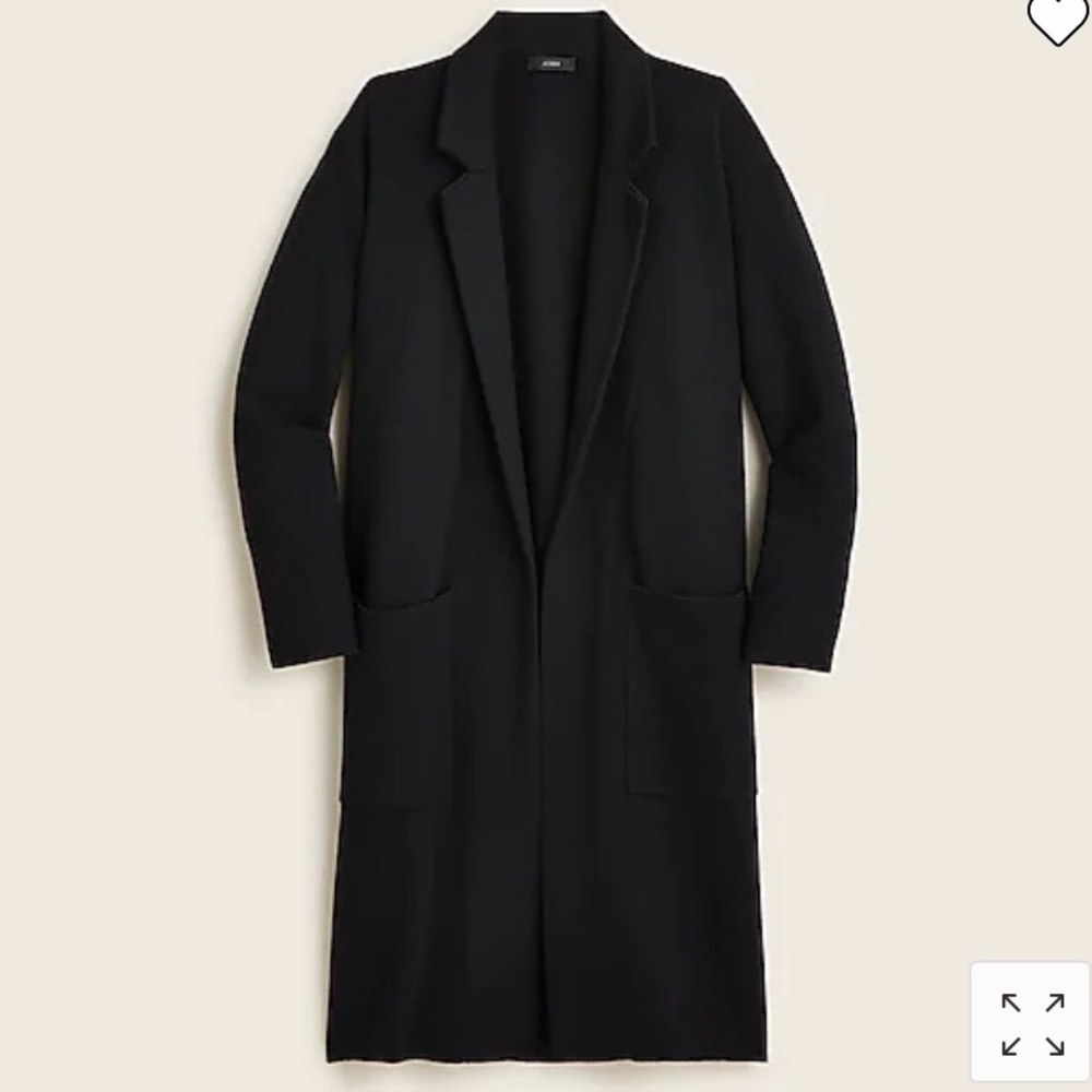 Ella Open-Front long Sweater-Blazer - Picture 6 of 17